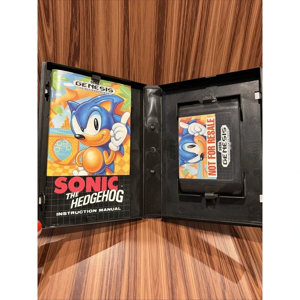 Sonic The Hedgehog Sega Genesis CIB Complete w/ Manual Not For Resale NFR